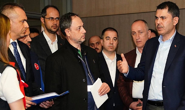 Bakan Murat Kurum: "3 Bin görevli hasar tespiti için İstanbul'a geliyor"