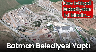 Batman'da 170 dönüm üzerine örnek olacak dev barınak hizmete girdi