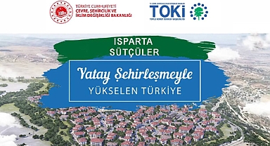 Isparta'da 124 adet TOKİ konutu için kura heyecanı yaşandı