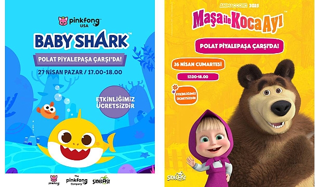 Polat Piyalepaşa Çarşı’da 23 Nisan etkinlikleri sürüyor