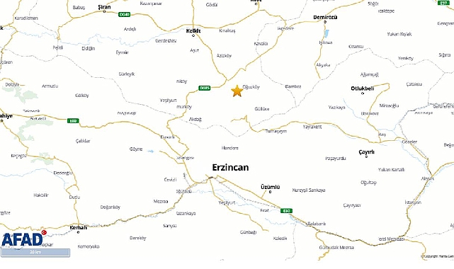 Son dakika AFAD duyurdu: Gümüşhane'de korkutan deprem!