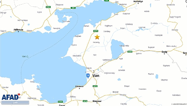 Son dakika AFAD duyurdu: Van'da peş peşe deprem yaşanıyor! İşte son depremler