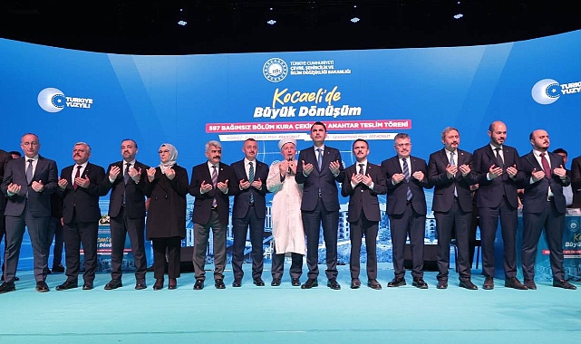 TOKİ Kocaeli'de kura ve anahtar teslim heyecanı