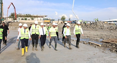 Ağrı Valisi Mustafa Koç dev projeyi inceledi