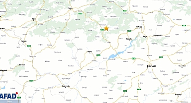 Son dakika AFAD duyurdu: Çorum'da deprem