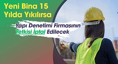 15 yılda yıkılan binanın denetleyicisinin yetkisi iptal edilecek