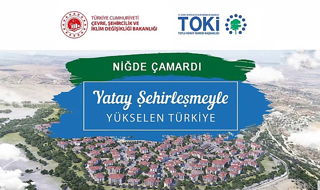 32 daireden oluşan TOKİ Niğde Çamardı konut belirleme kura sonuçları açıklandı