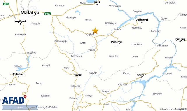 AFAD son dakika açıkladı: Malatya'da korkutan deprem!