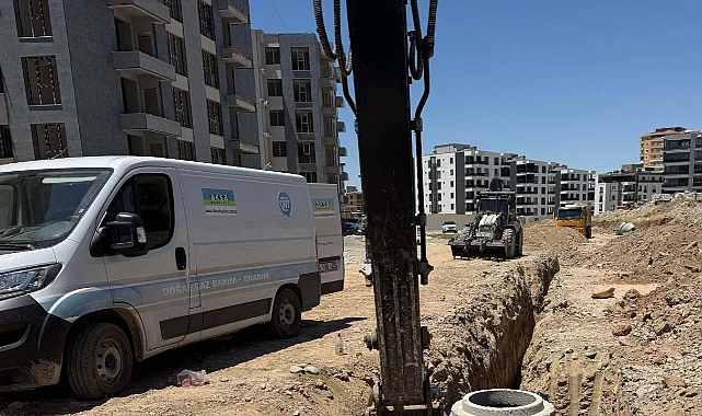 Batman'da imara açılan yeni bölgelerde altyapı çalışmaları hızlandı