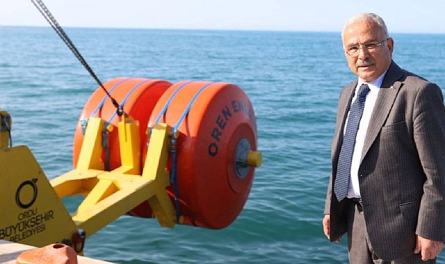 Ordu'da dalgalardan elektrik üretimi