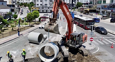 Samsun'da altyapı çalışmaları hızlandı