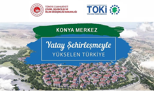 TOKİ Konya'da arsa sahipleri için kura çekti