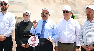 800 hektarlık Balıkesir Gönen Sera Organize Tarım Bölgesi çalışmaları hızlandı