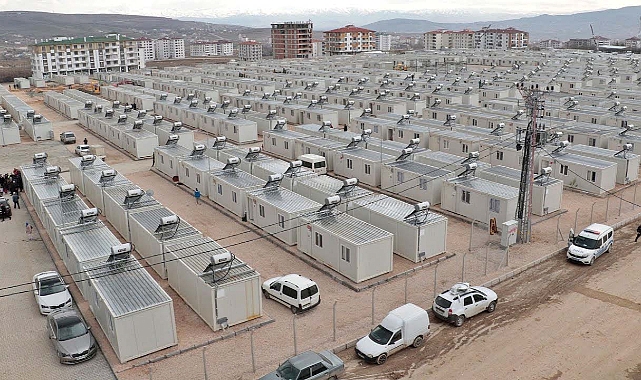 Elazığ'da son dakika konteyner kent kararı