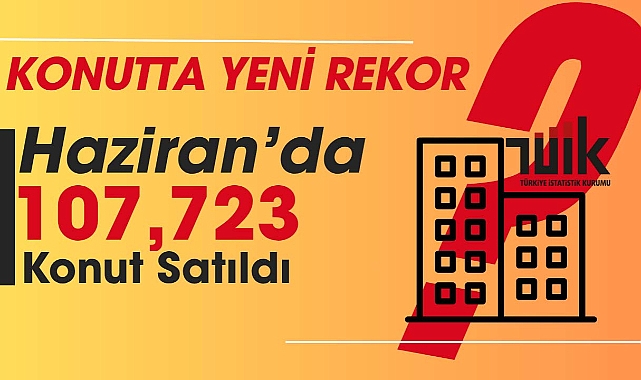 Haziran 2025 Konut Satışları Belli Oldu: İpotekli ve İkinci El Satışlarda Artış