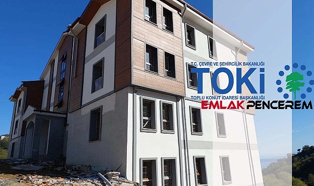 Ordu Mesudiye'de TOKİ'den 118 yeni konut