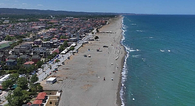 Sakarya'nın o sahiline mavi bayrak