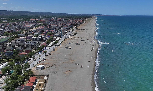 Sakarya'nın o sahiline mavi bayrak