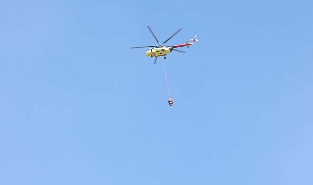 Sakarya Valisi açıkladı: Geyve'deki orman yangınına 16 hava aracı ile müdahale sürüyor
