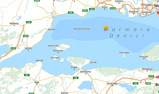 Son dakika AFAD açıkladı: İstanbul'da Silivri merkezli 3.5 büyüklüğünde deprem