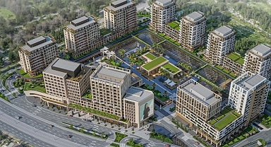 Antalya'nın dev karma yaşam projesi Luviya’da ilk bloklar yükselmeye başladı