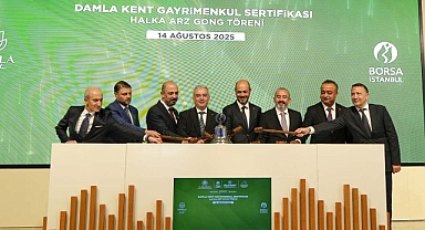 Borsa'da gong Emlak Konut Damla Kent (DMLKT) için çaldı