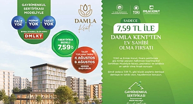 Emlak Konut Damla Kent Başakşehir'de (DMLKT) talep toplama 8 Ağustos'a kadar sürecek