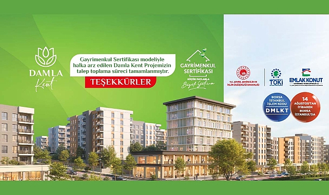 Emlak Konut Damla Kent #DMLKT Halka Arz Sonuçları Açıklandı