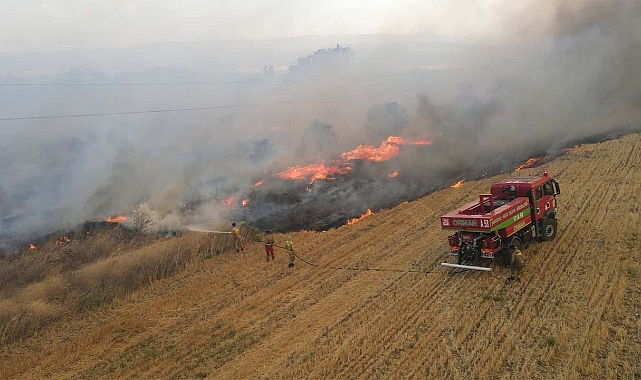 Yangınların yüzde 57’si orman dışı alanlarda başladı