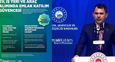 Bakan Kurum açıkladı: Emlak Katılım'dan faizsiz ev ve araba almak isteyenlere özel çözüm
