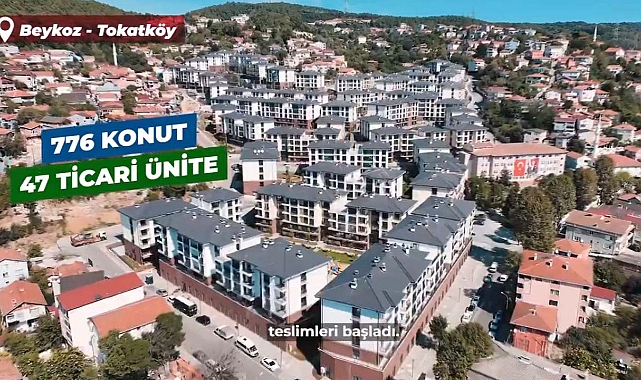 Beykoz Tokatköy’de 776 konutluk dev dönüşüm projesi tamamlandı