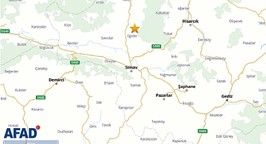 Son dakika AFAD açıkladı: Kütahya'daki deprem İstanbul'dan hissedildi