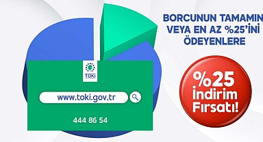 TOKİ indirim kampanyası resmen başladı