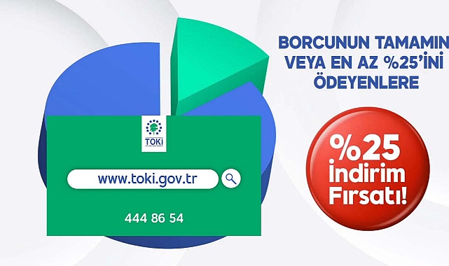 TOKİ indirim kampanyası resmen başladı