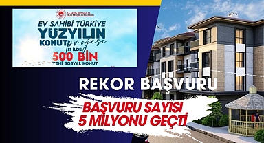 Bakan Kurum duyurdu; TOKİ konut kampanyasına 5 milyon 314 bin kardeşimiz başvurdu