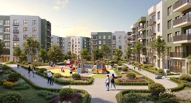 Damla Kent'te gayrimenkul sertifikası sahipleri evlerini seçmeye başladı