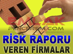 Binalara risk raporu (Kentsel Dönüşüm)