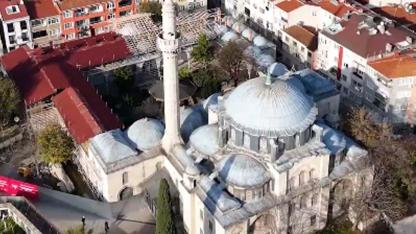 Mimar Sinan eseri Gazi Kara Ahmet Paşa Camii Külliyesi'nde restorasyon başladı