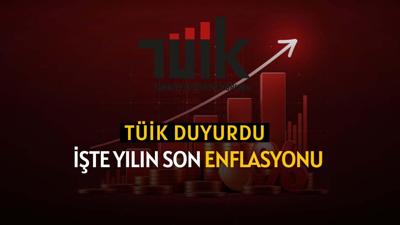 2025'in son enflasyon rakamları açıklandı!
