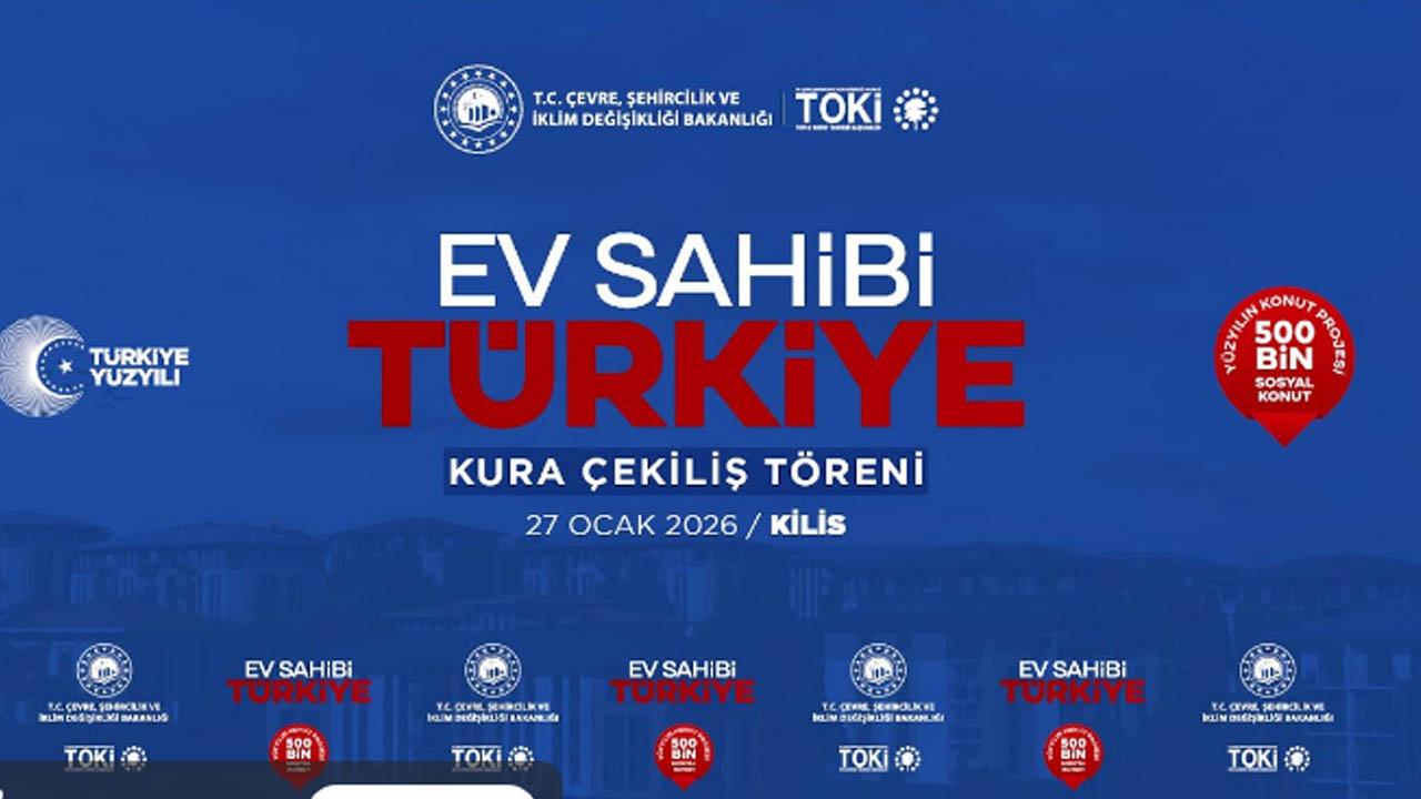 4 ilçede 1170 daire için Kilis TOKİ kura sonuçları açıklandı