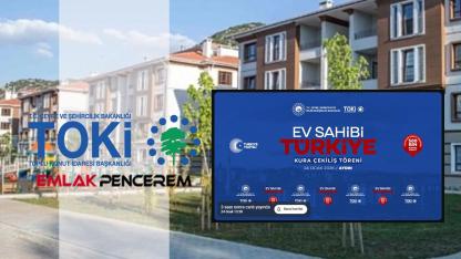 2 bin 100 daireli TOKİ Aydın Efeler kura sonuçları belli oldu