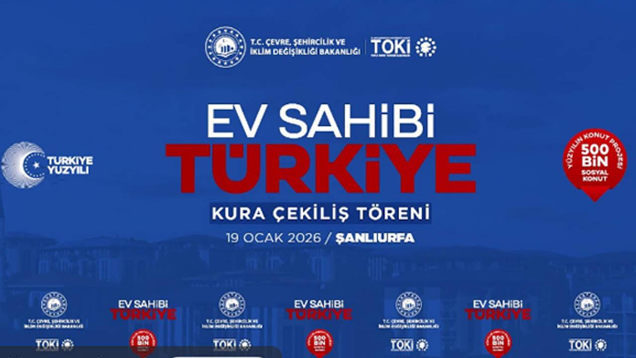 TOKİ Şanlıurfa Viranşehir kura sonuçları açıklandı