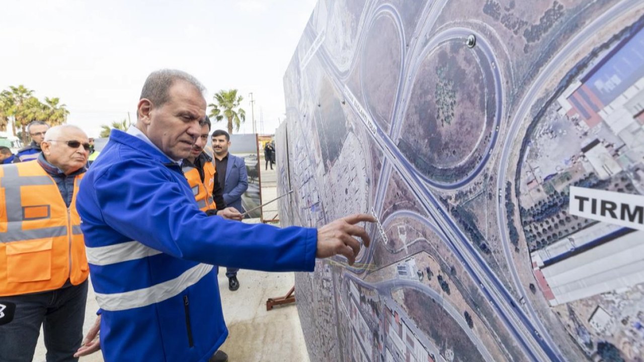 Mersin’de Hal Katlı Kavşağı tamamlanmak üzere