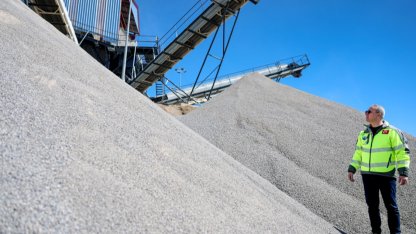 Sivas’ta dev Tecer Taş Kırma Tesisi üretime geçti