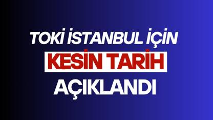 Bakan Kurum'dan milyonların beklediği TOKİ İstanbul kura çekilişi tarihi açıklaması