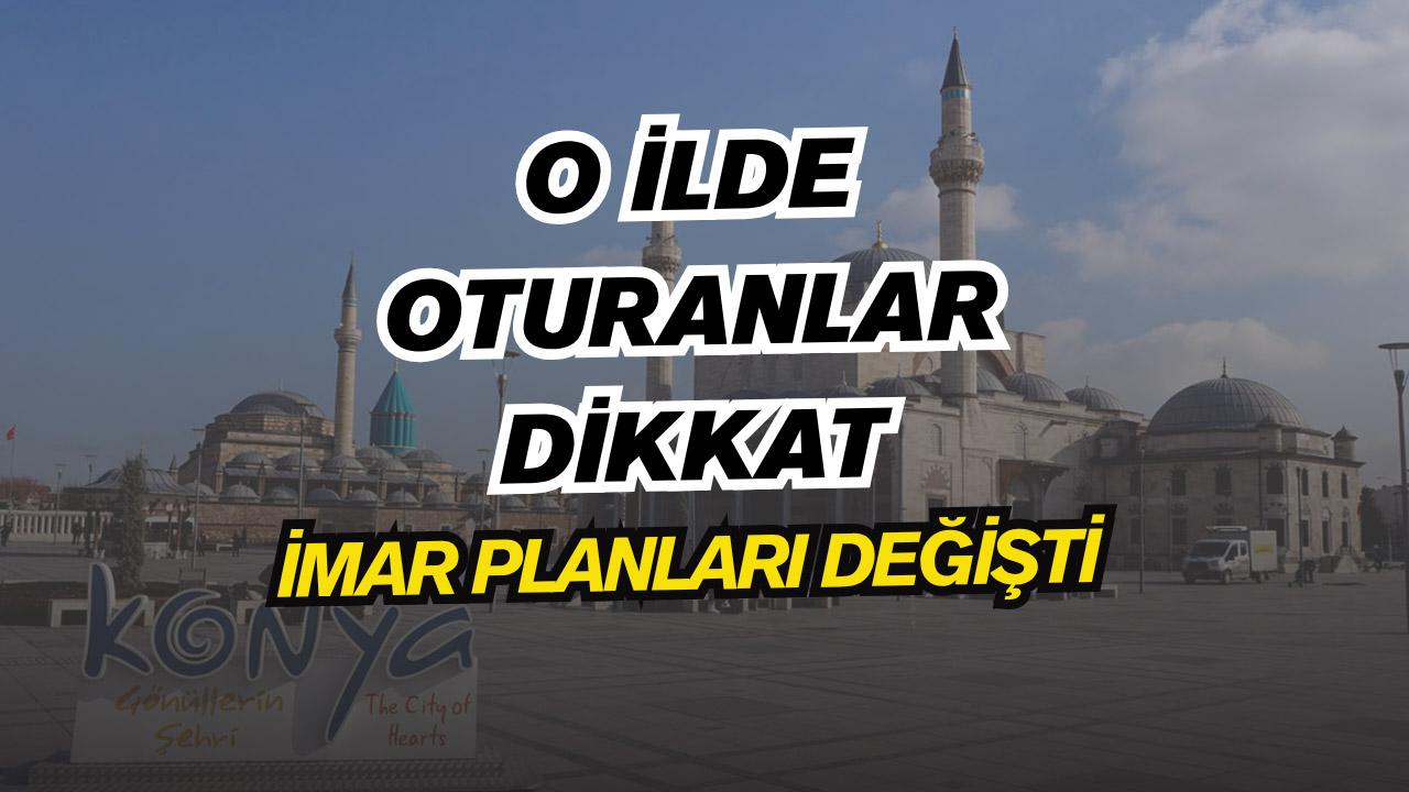 Konya'da imar yönetmeliği değişti