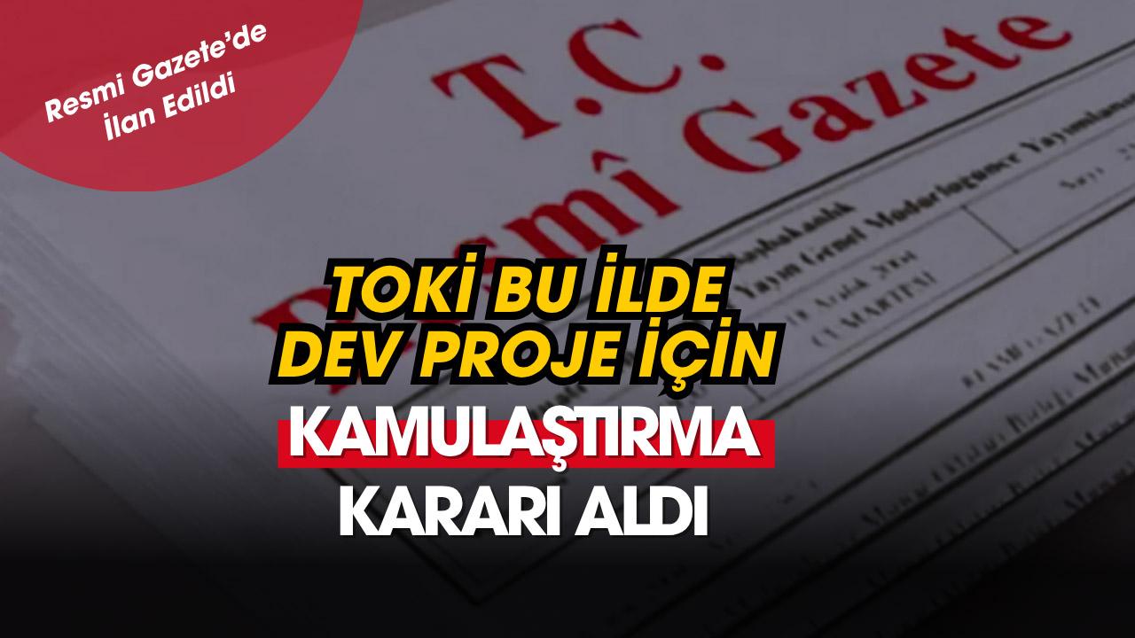 Merakla beklenen Giresun TOKİ projesi için kamulaştırma başlatıldı