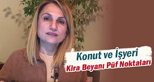 Konut ve işyeri kira beyanı 2019 püf noktalar