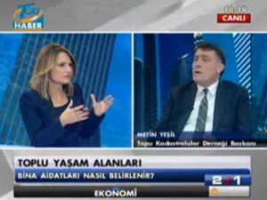 Hatice Kolçak 2+1 TGRT Haber 8 Aralık 2012